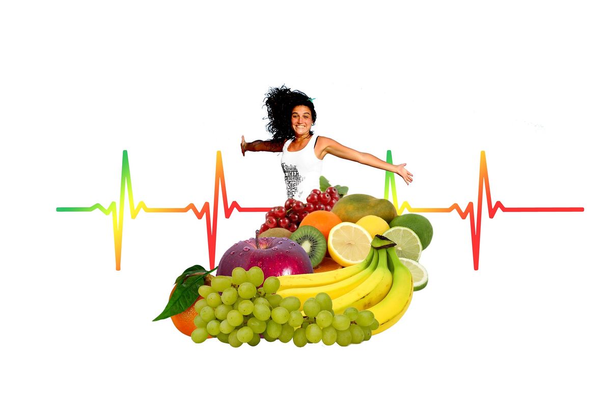Pulso cardíaco y frutas